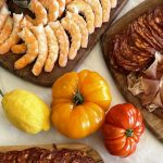 Cocktail dînatoire L'Estival - Planches de charcuterie et gambas